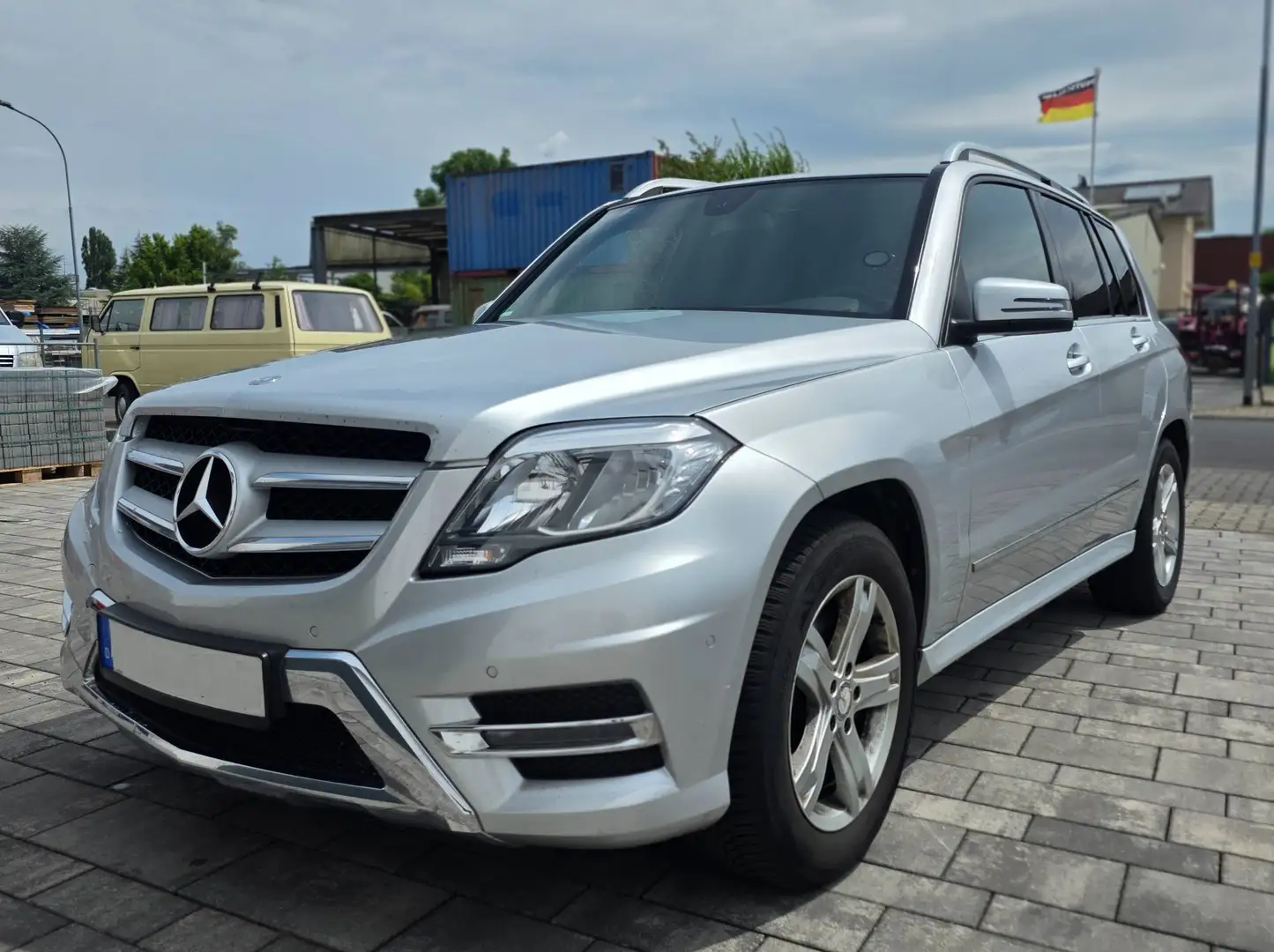 Mercedes-Benz GLK 250 GLK-Klasse Diesel BlueTEC 4Matic 7G-TRONIC AHK VOL Silber - 1