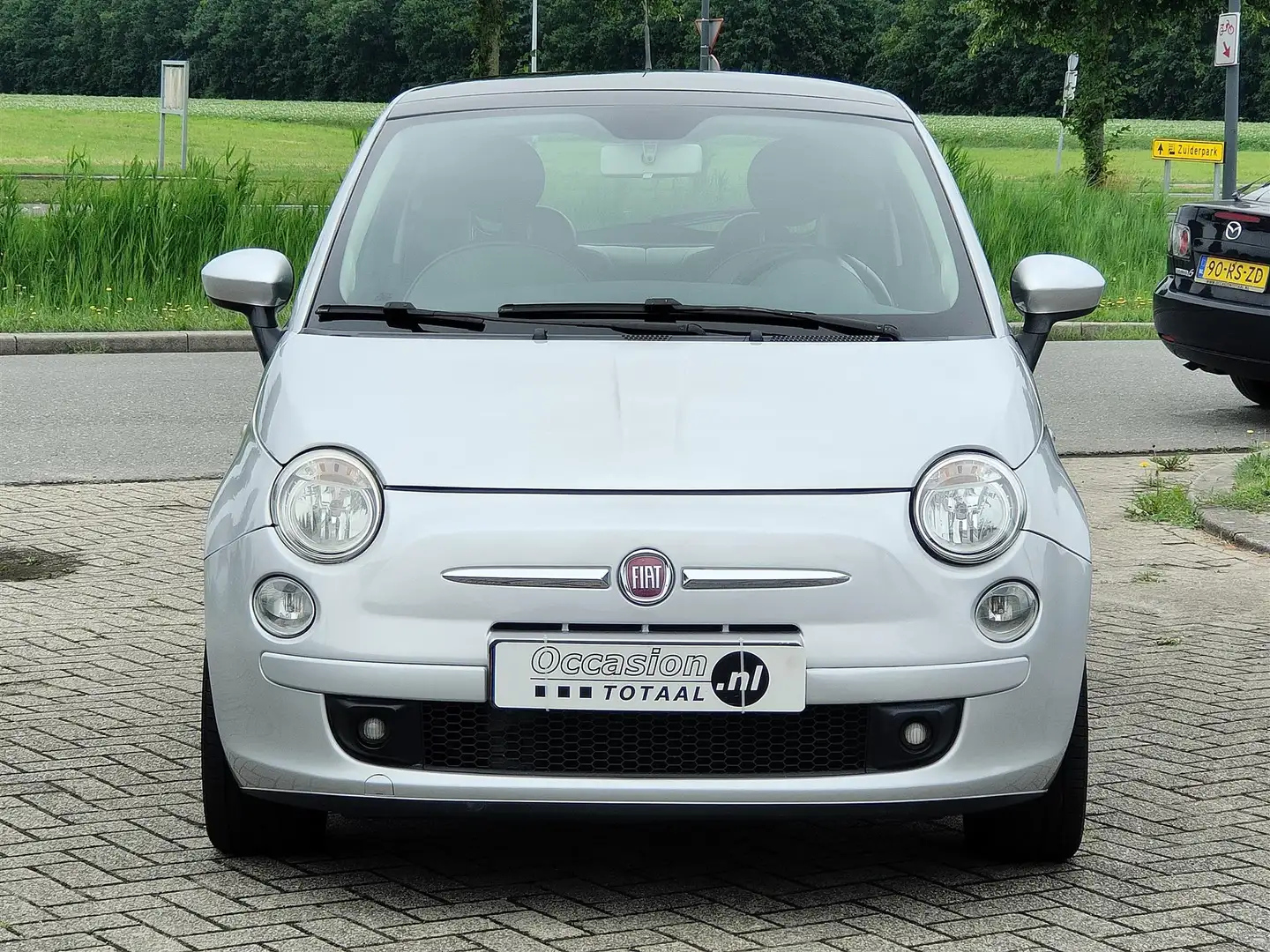 Fiat 500 1.2 Lounge | Panorama | Airco Grigio - 2
