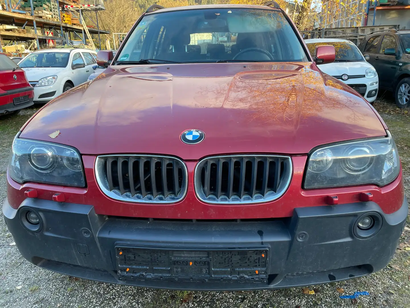 BMW X3 2.0d Rouge - 1