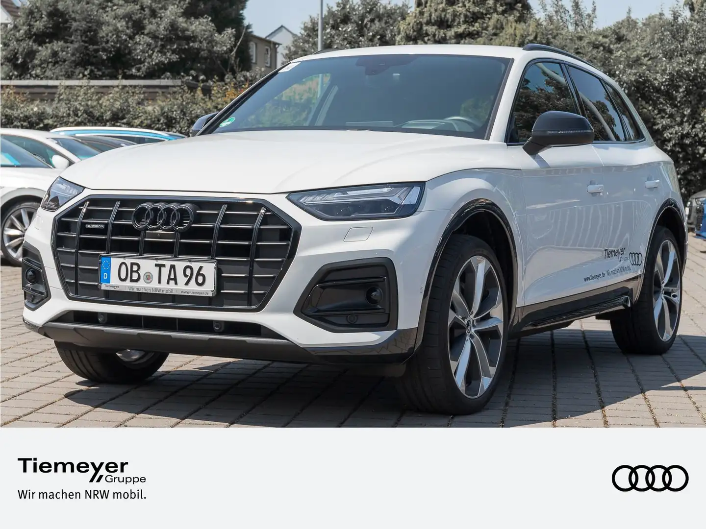 Audi Q5 40 TDI Q S LINE MATRIX HuD 360° ACC LM21 Weiß - 1