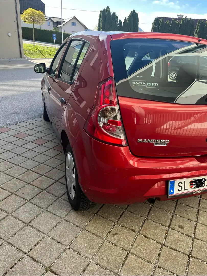 Dacia Sandero Ambiance 1,6 MPI Rot - 1