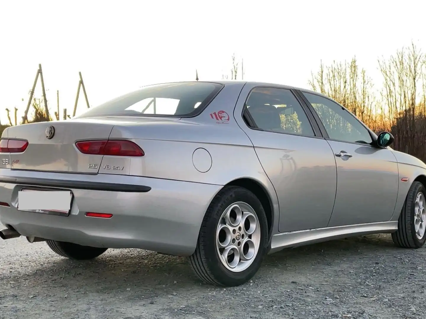 Alfa Romeo 156 Alfa 156 2.5 V6 24V Silber - 2