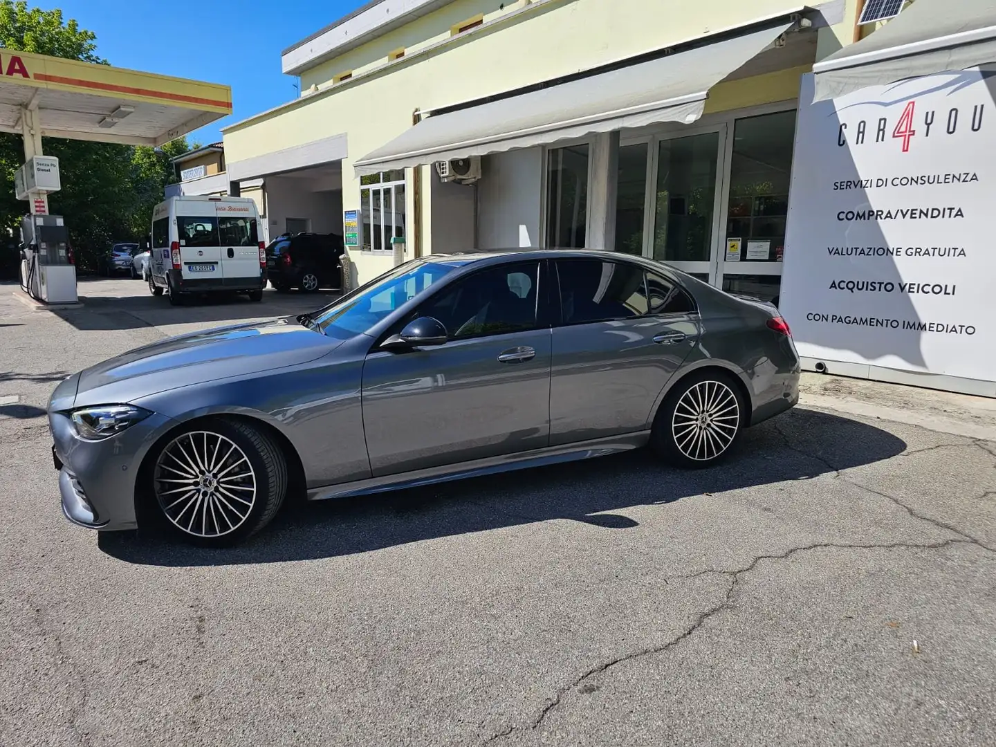 Mercedes-Benz C 220 Classe C 220D mhev Premium No obbligo finanziario Argento - 2