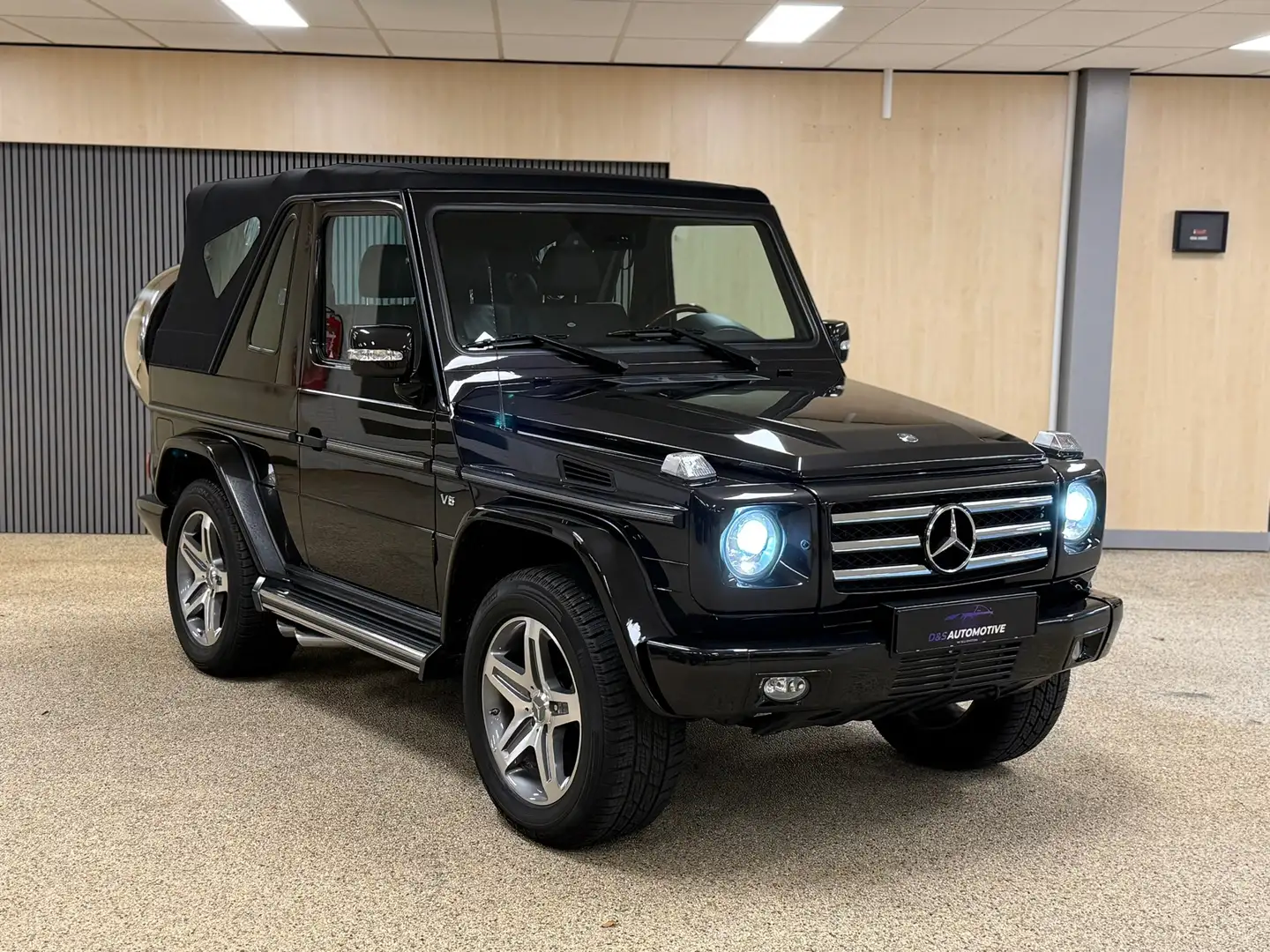 Mercedes-Benz G 500 Cabriolet UNIEK!! Dealer onderhouden. Zwart - 2