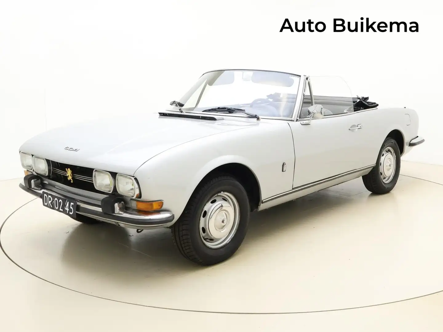 Peugeot 504 2.0 Cabrio Inj. -Gerestaureerd -BTW auto -Zwitsers Gris - 1