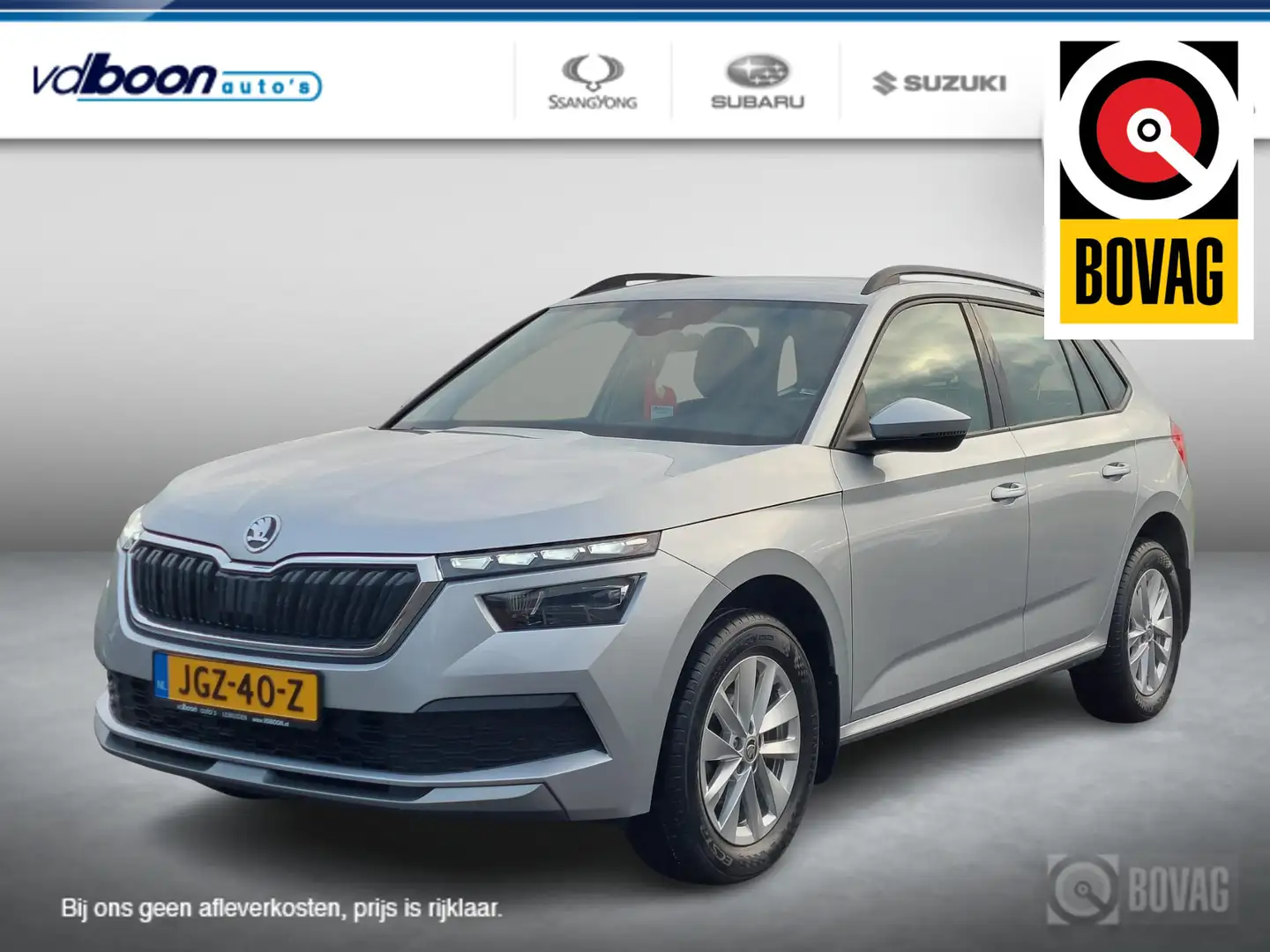 Skoda Kamiq 1.0 TSI Sport Business | TREKH | rijklaarprijs !! Grijs - 1
