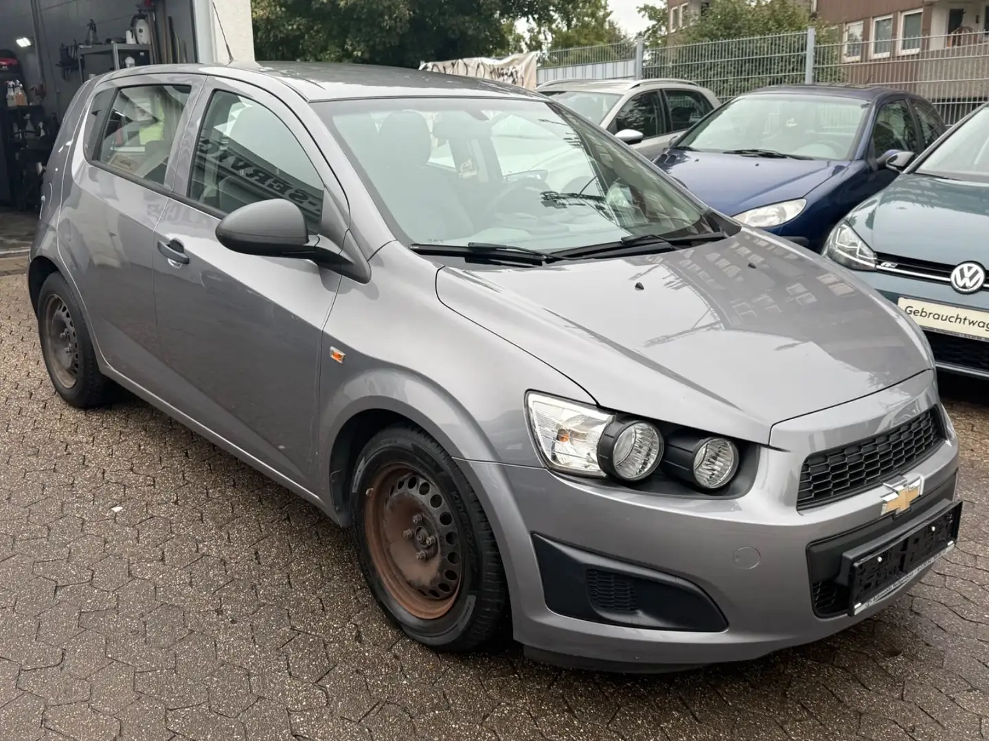 Chevrolet Aveo Schrägheck LS*Klima*Tempo*Allwetter*HU Grau - 2