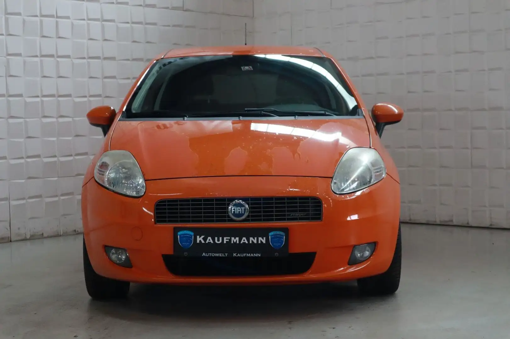 Fiat Grande Punto 1.4 16V Sport Klimaanlage Oranje - 2