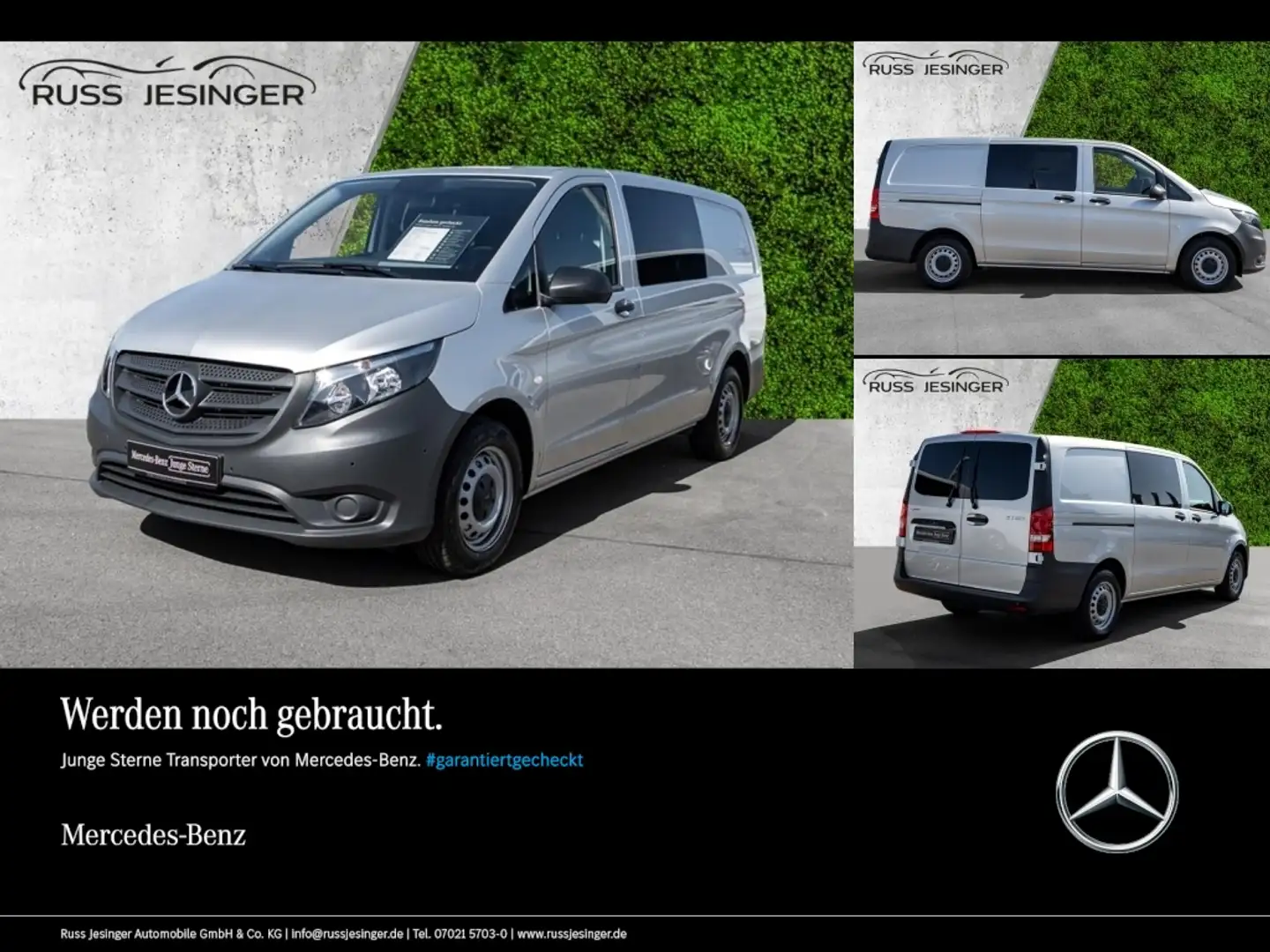 Mercedes-Benz Vito 114 CDI Mixto Lang *Navi*Kamera*6-Sitze Zilver - 1