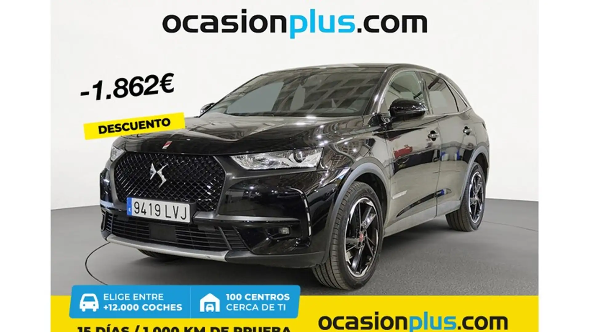 DS Automobiles DS 7 Crossback 1.5BlueHDi Performance Line Aut. Negro - 1