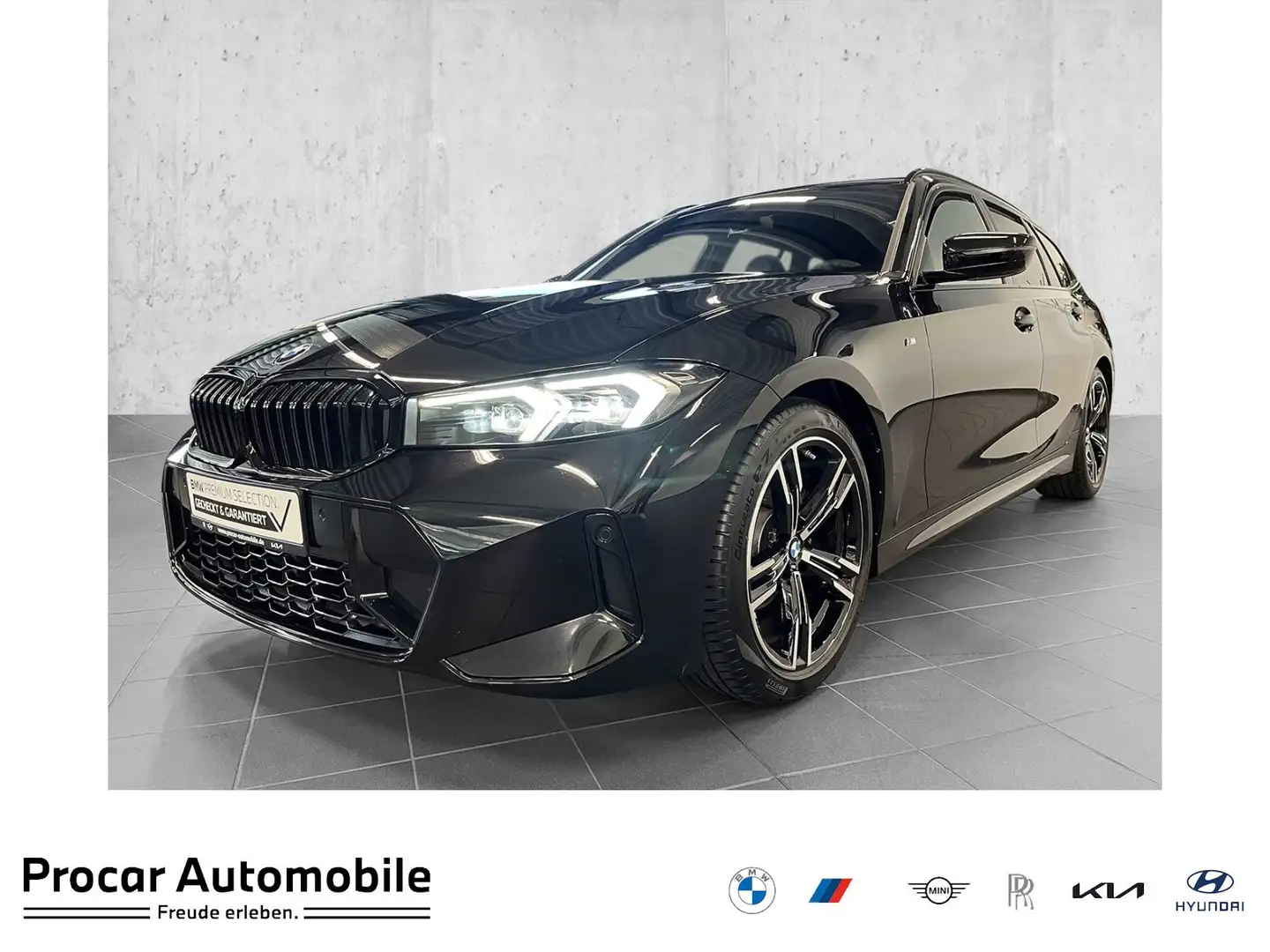 BMW 318 i Touring M Sport RFK NAVI LED Sound Syst. Czarny - 1