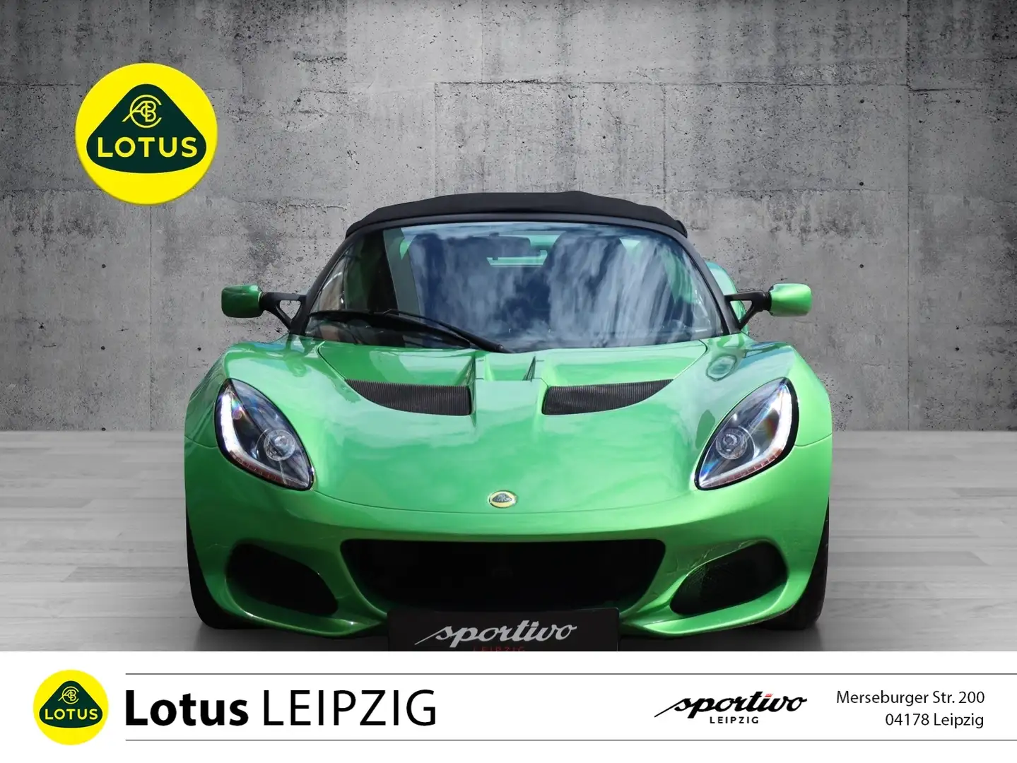 Lotus Elise Sport 220 *Lotus Leipzig* Vert - 1