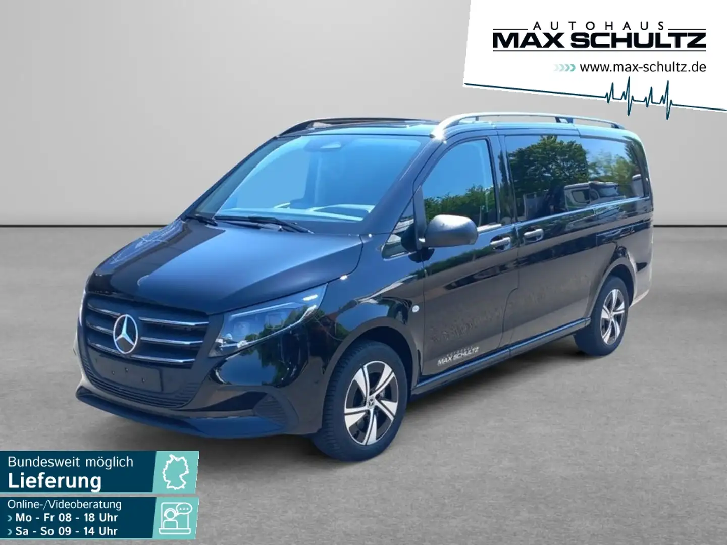Mercedes-Benz Vito 119 CDI Mixto 4M lang LKW*Navi*AHK*LED*360° Schwarz - 1