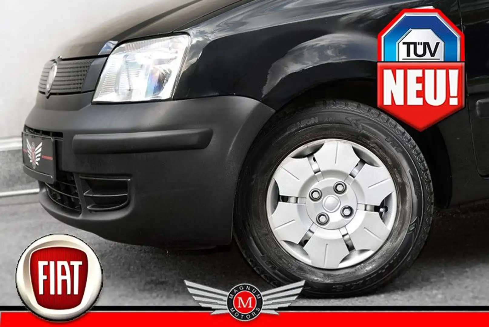 Fiat Panda PANDA 1.1 ACTIVE *City Modus-Servo* Schwarz - 1