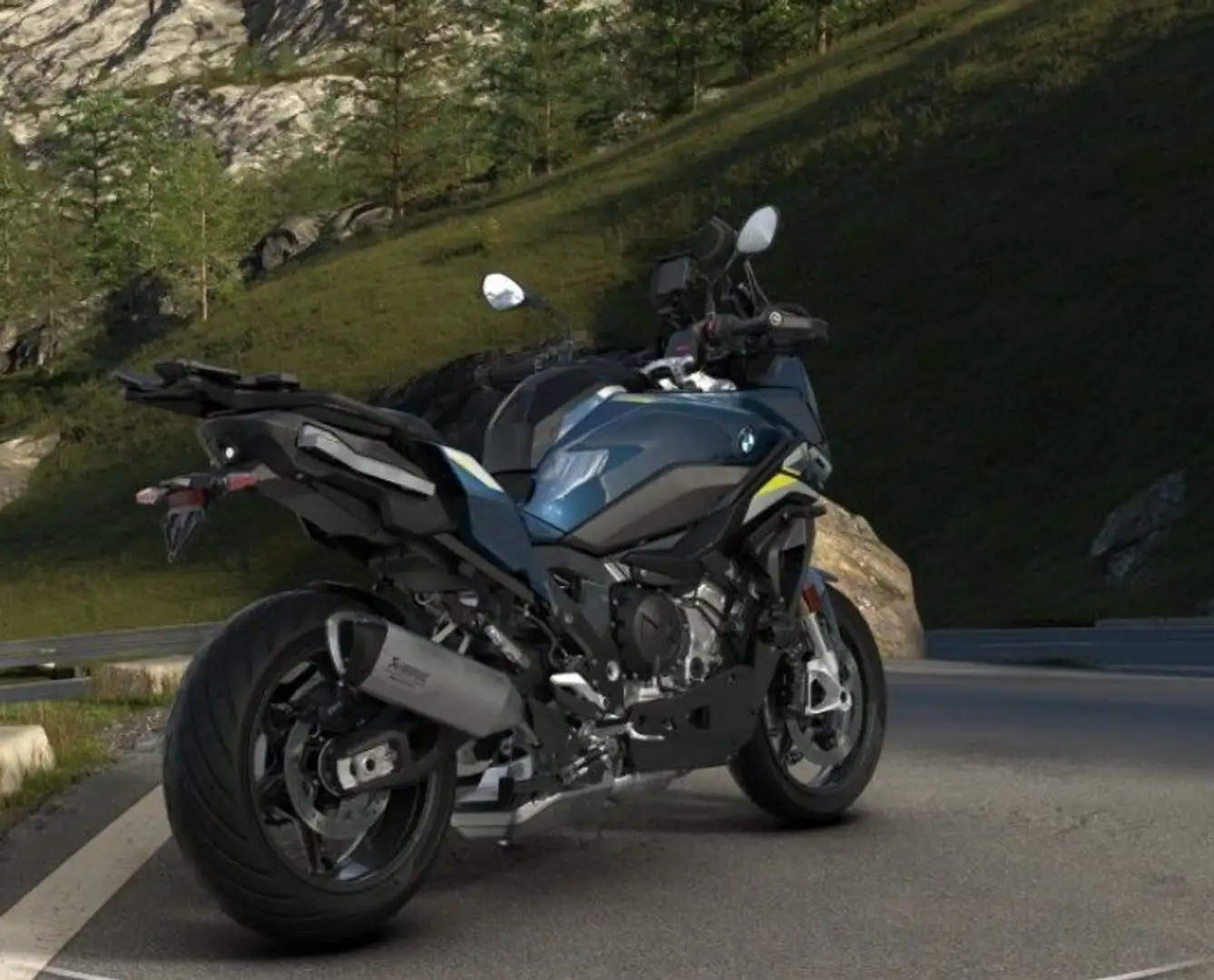 BMW S 1000 XR GravityBlue*Akra./Dyna.Pak*NEU*LIEFERUNG* Blau - 2