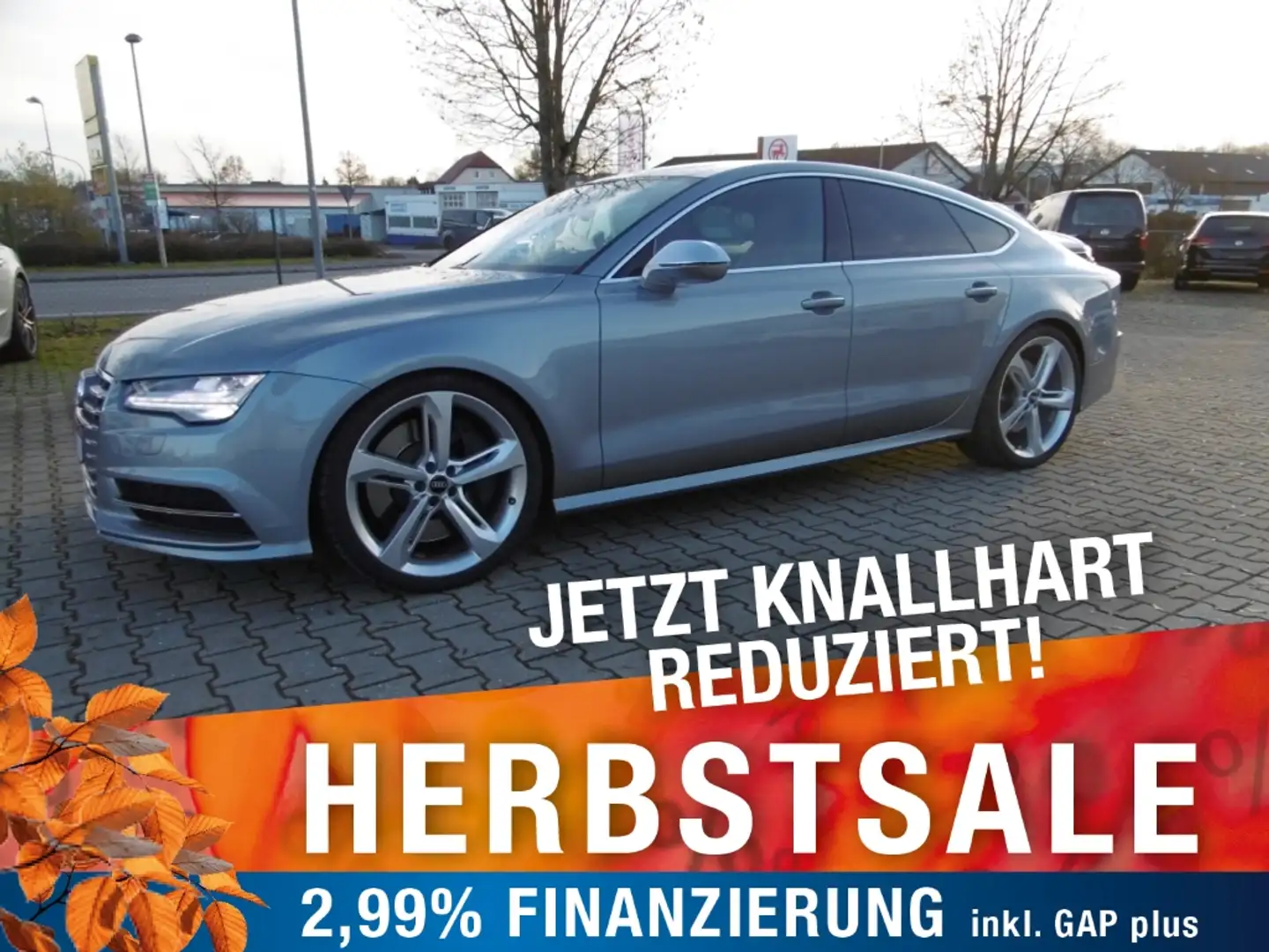 Audi S7 Sportback 4.0 TFSI quattro Matrix +Navi+Standheizu Gris - 1