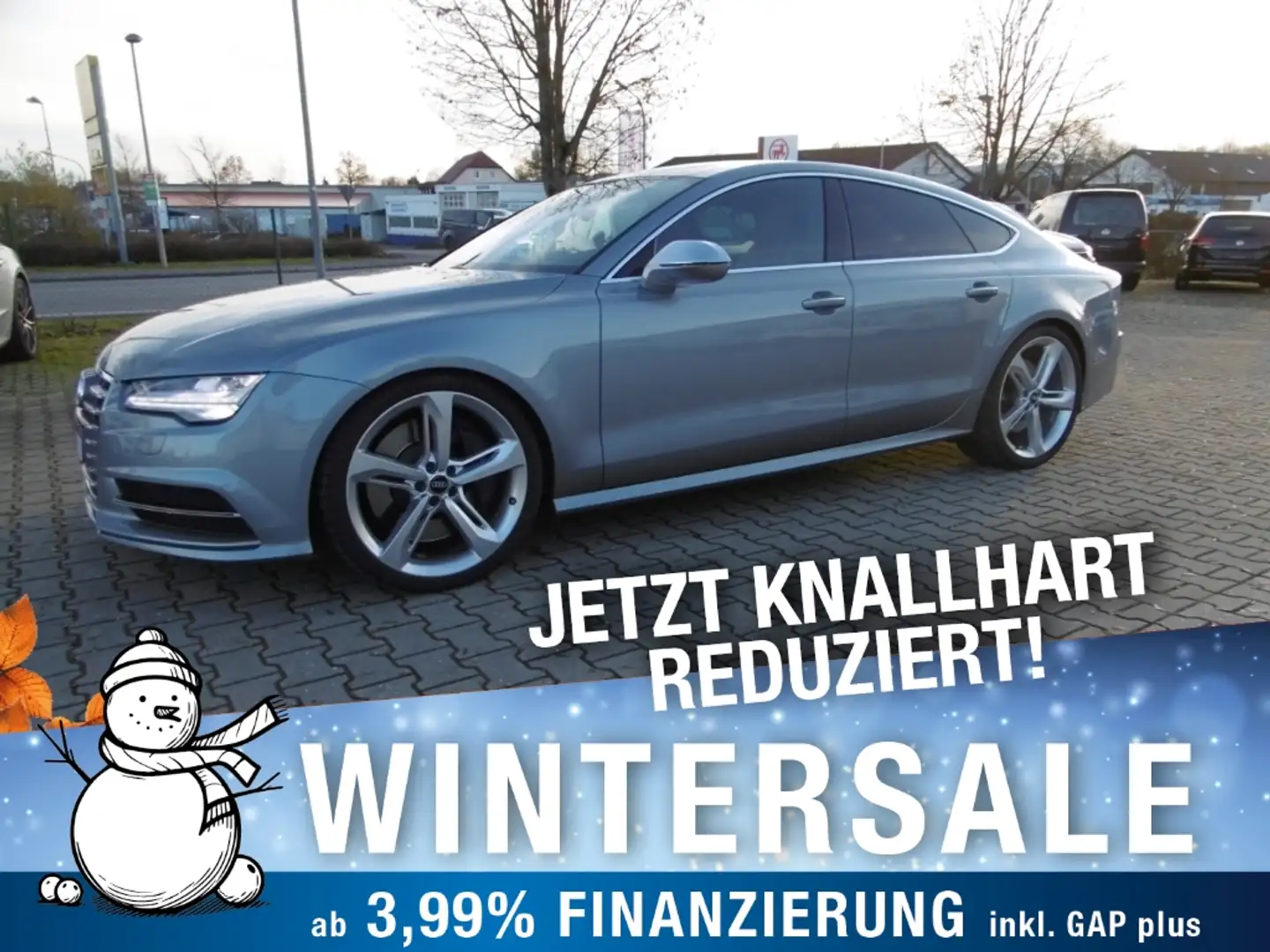 Audi S7 Sportback 4.0 TFSI quattro Matrix +Navi+Standheizu Gris - 1