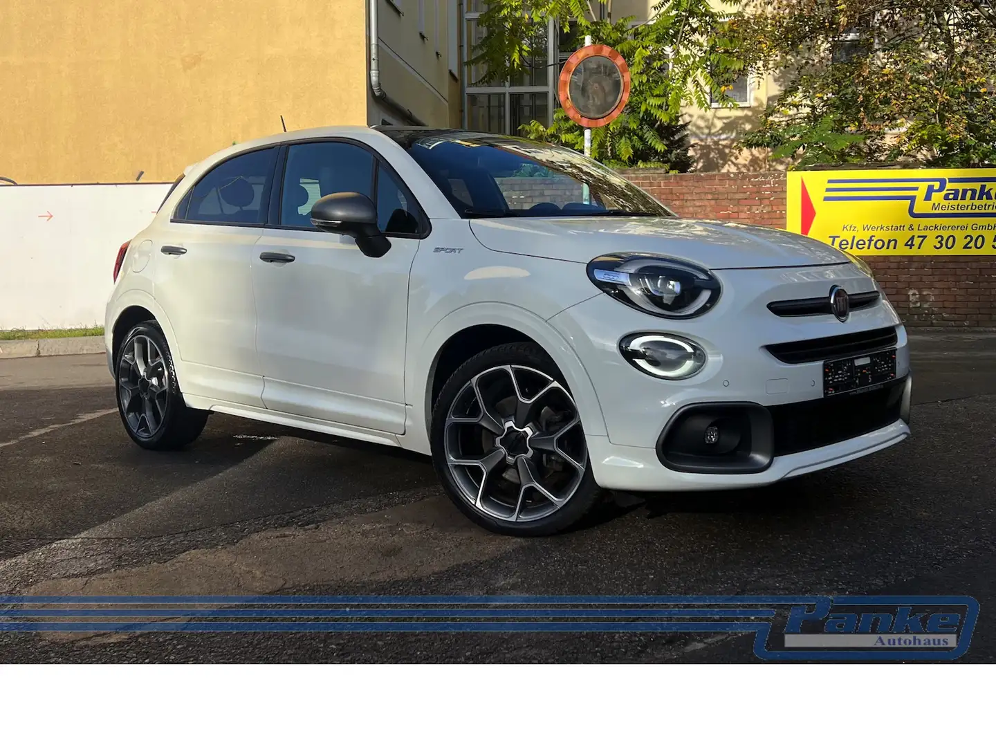 Fiat 500X Sport*Pano*Leder*R-Cam*SHZ*Tempo*Automatik* Weiß - 2
