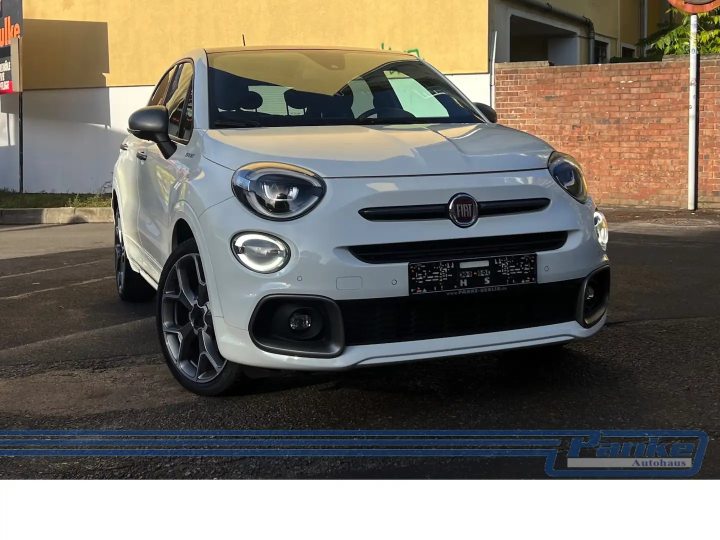 Fiat 500X Sport*Pano*Leder*R-Cam*SHZ*Tempo*Automatik* Weiß - 1