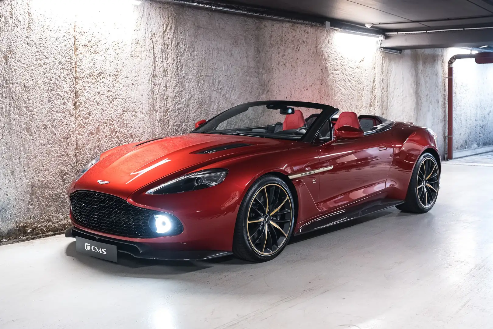 Aston Martin Vanquish Vanquish S Zagato Volante V12 600 Touchtronic 3 Piros - 1