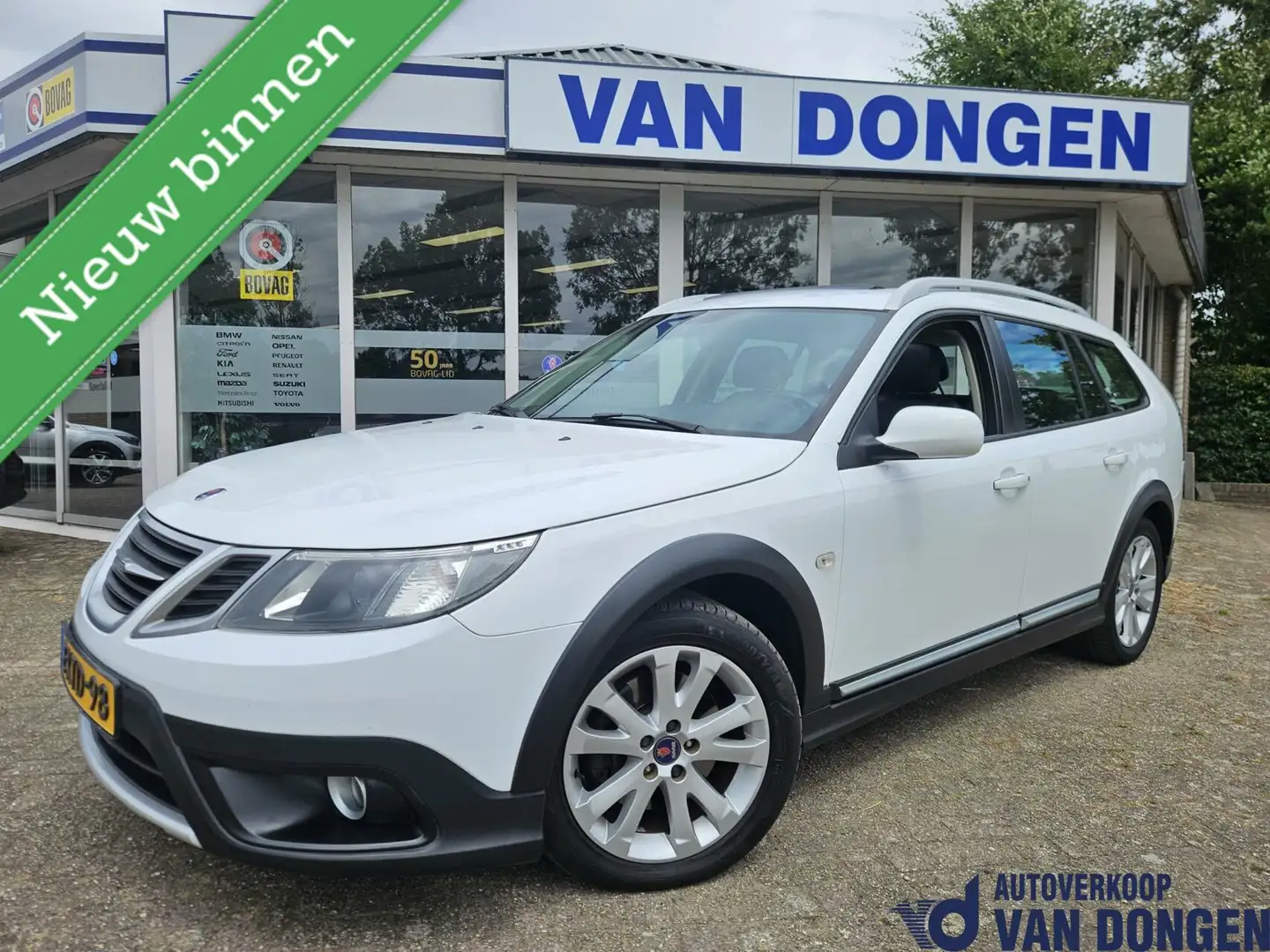 Saab 9-3X 2.0 T Aero XWD Exklusiv | Automaat / Schuifda White - 1