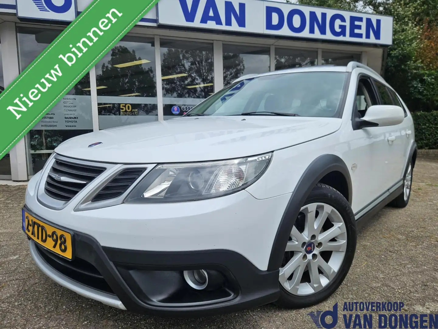 Saab 9-3X 2.0 T Aero XWD Exklusiv | Automaat / Schuifda White - 2