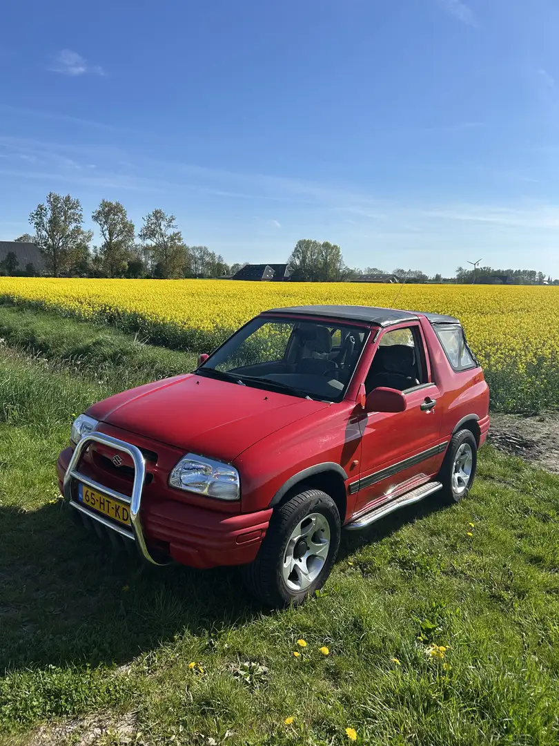 Suzuki Grand Vitara 1.6 Cabrio Červená - 1