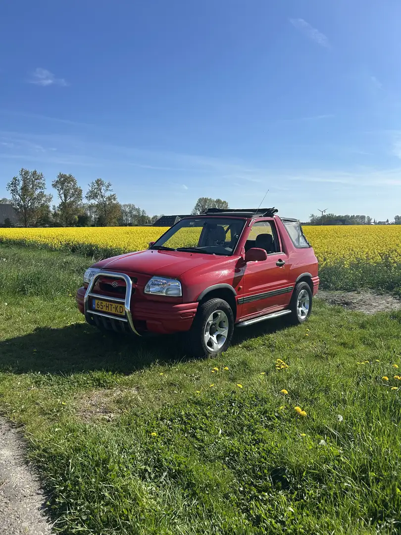 Suzuki Grand Vitara 1.6 Cabrio Červená - 2