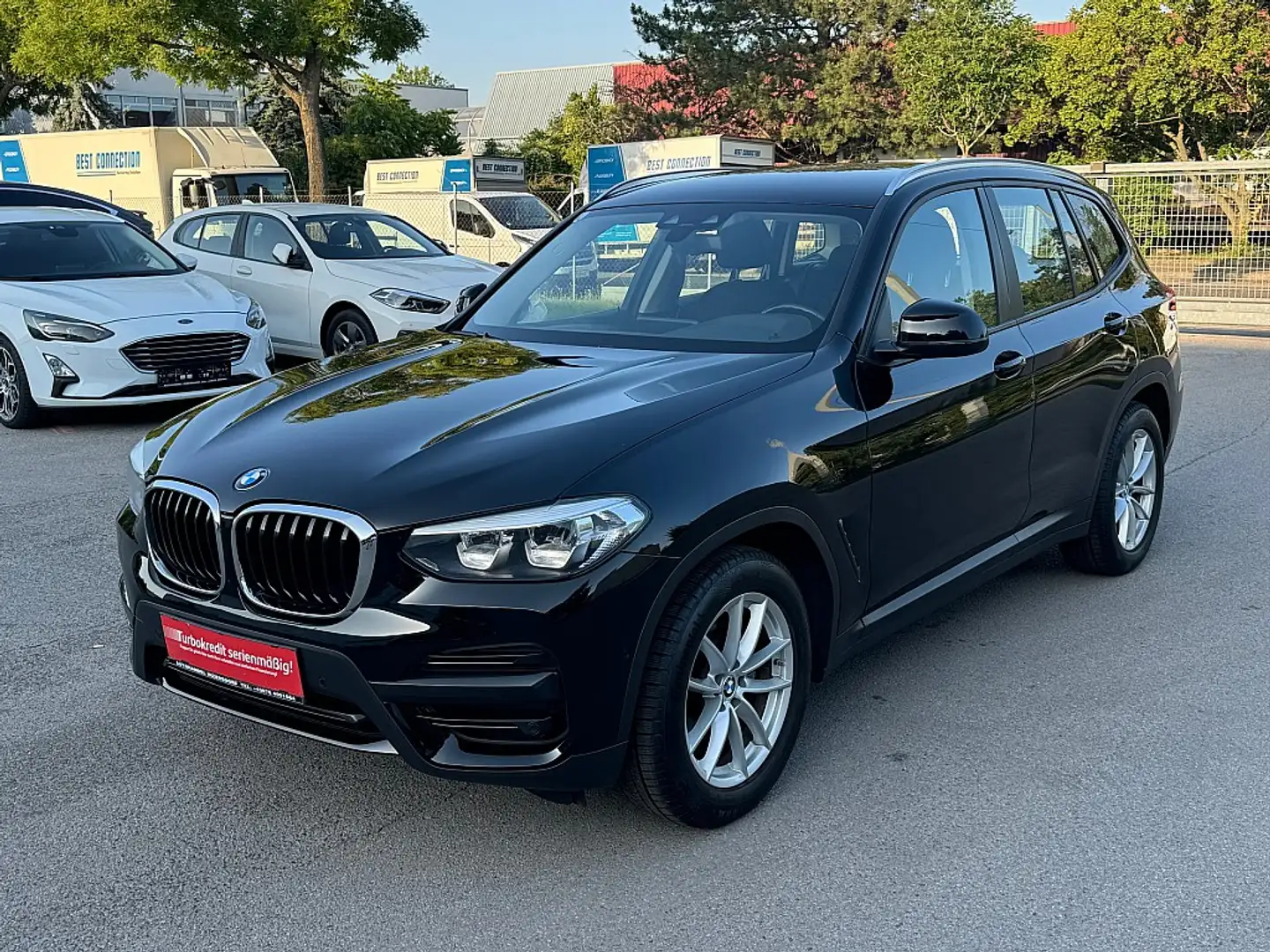 BMW X3 sDrive 18d Aut. / 1BESITZ / NAVI / RFK / AHK / Noir - 2