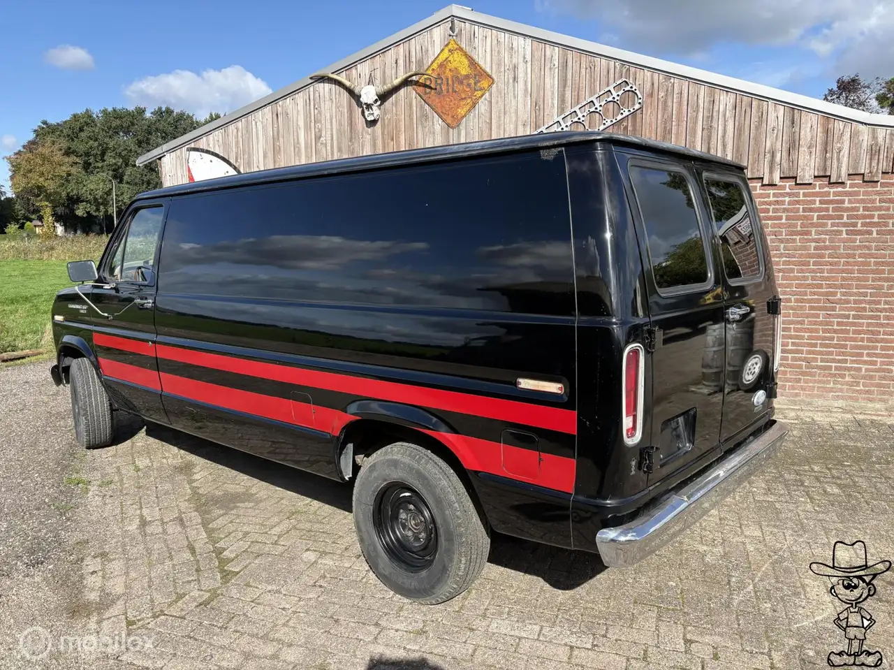 Ford Econoline USA 5.0 cargo van €6950 ex btw v8 USA, foto 4