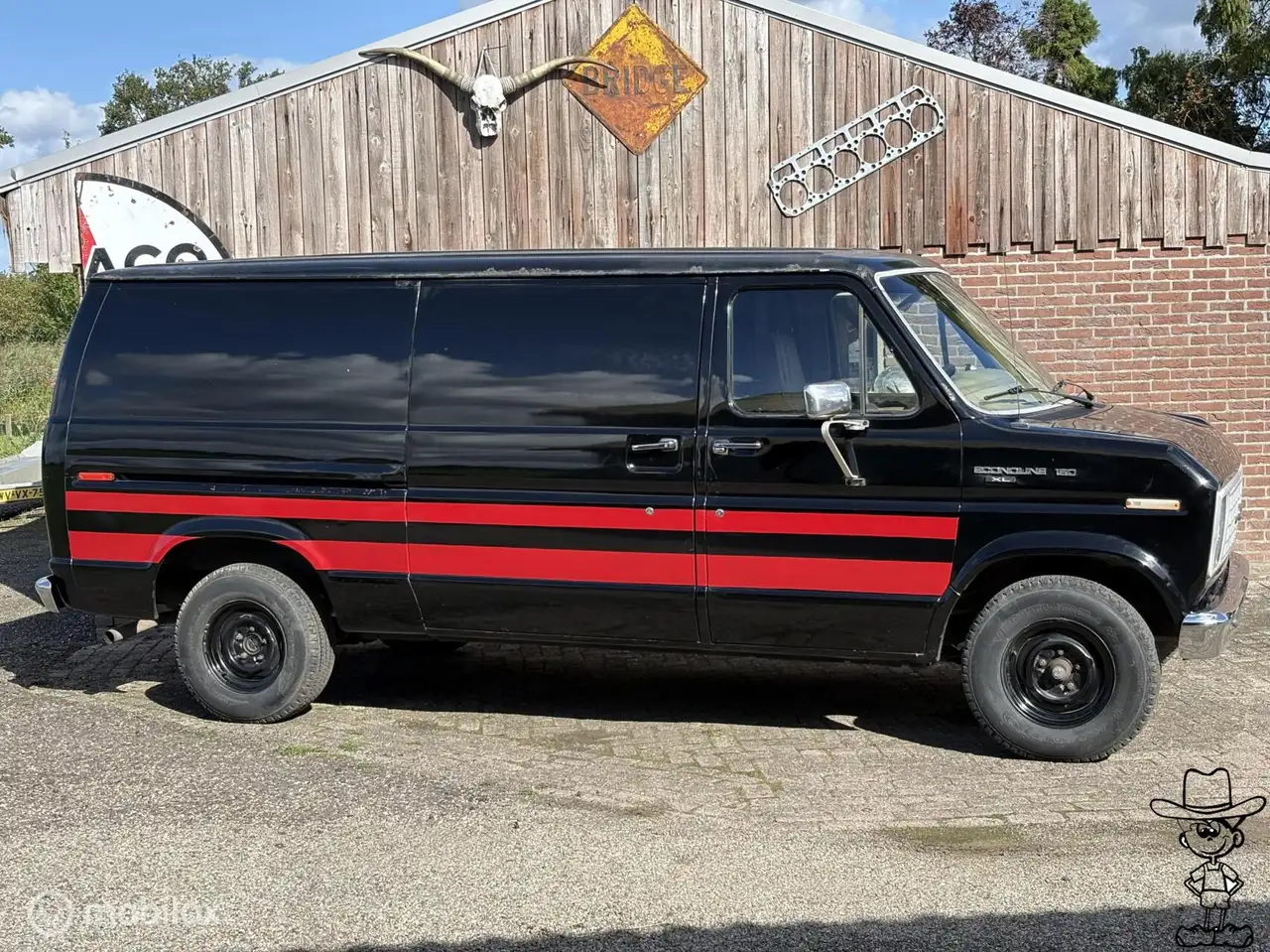 Ford Econoline USA 5.0 cargo van €6950 ex btw v8 USA, foto 2