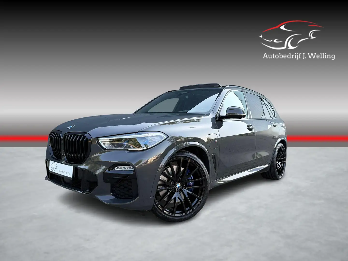 BMW X5 xDrive45e M-sport pano / sky lounge / massage Gris - 1