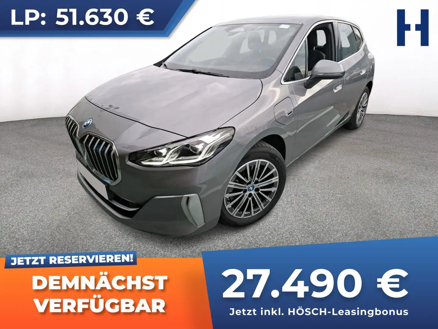 BMW 225 e xDrive Active Tourer Luxury PREMIUM TOP-PREIS Grau - 1