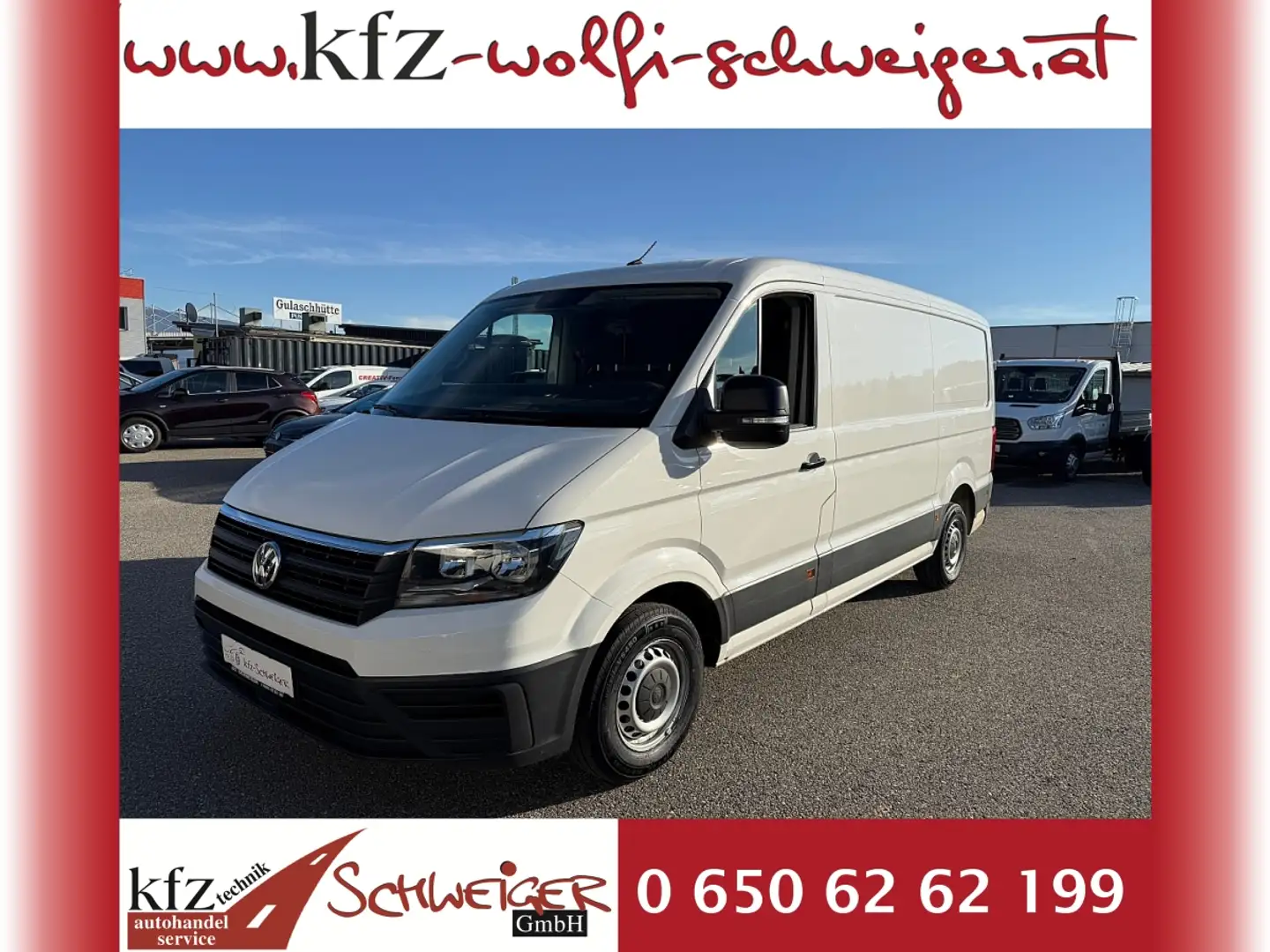 Volkswagen Crafter Crafter 30 Kasten MR L3H2 2,0 TDI BMT Blanc - 1