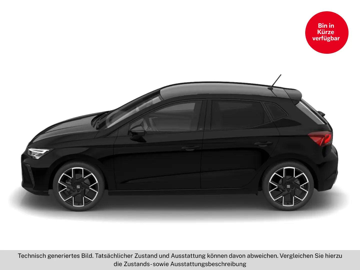 SEAT Ibiza FR 1.0 TSI DSG 115PS Schwarz - 2