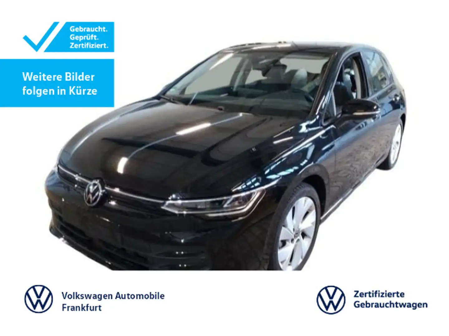 Volkswagen Golf VIII 1.5 eTSI DSG Life FrontAssist LED DAB+ Schwarz - 1