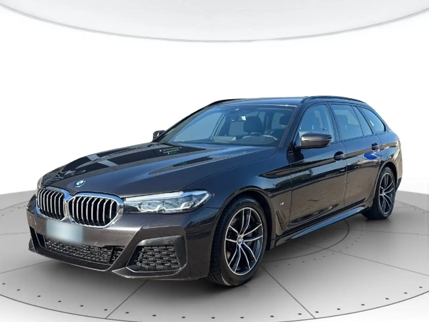 BMW 530 Serie 5 530d Touring mhev 48V Msport auto Grigio - 1