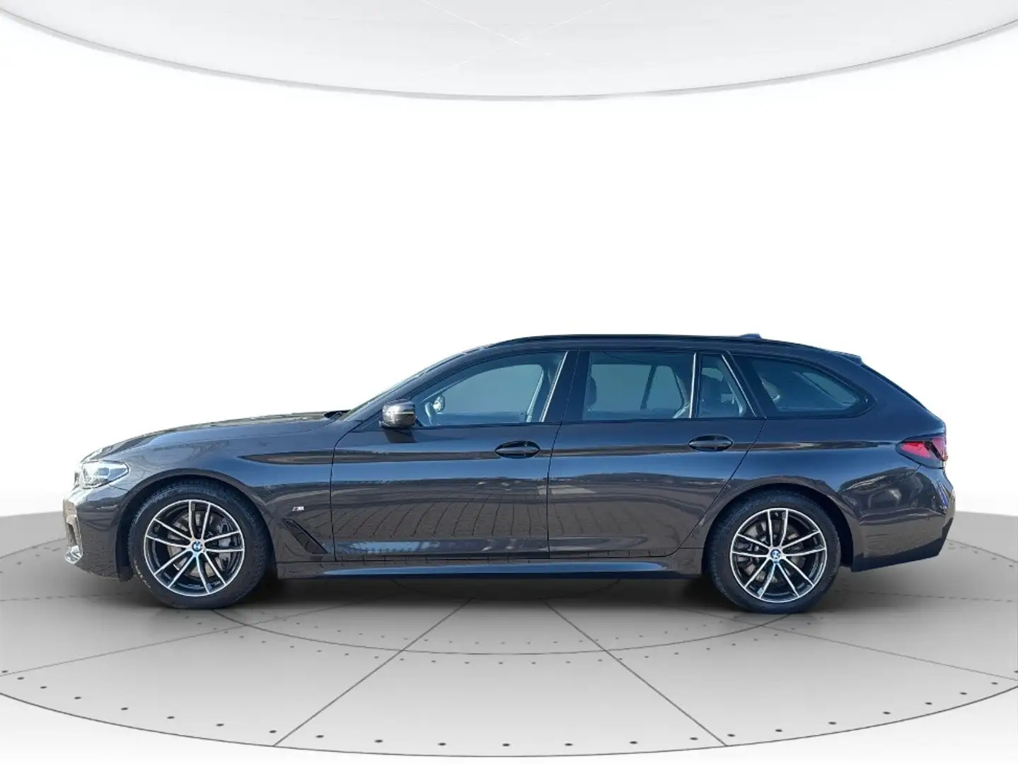 BMW 530 Serie 5 530d Touring mhev 48V Msport auto Grigio - 2