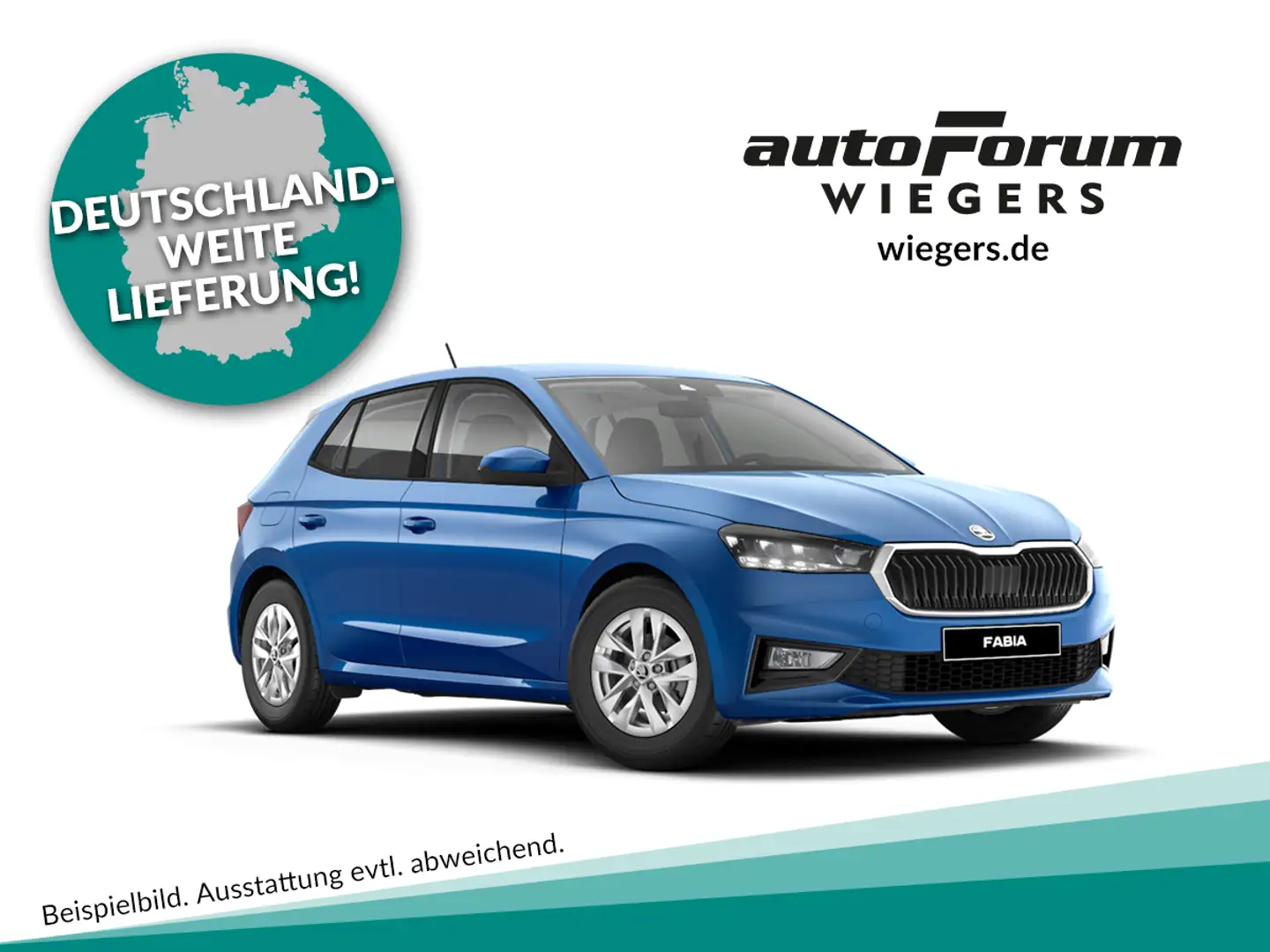 Skoda Fabia Essence 1.0 MPI 59 kW (80 PS) Blau - 1