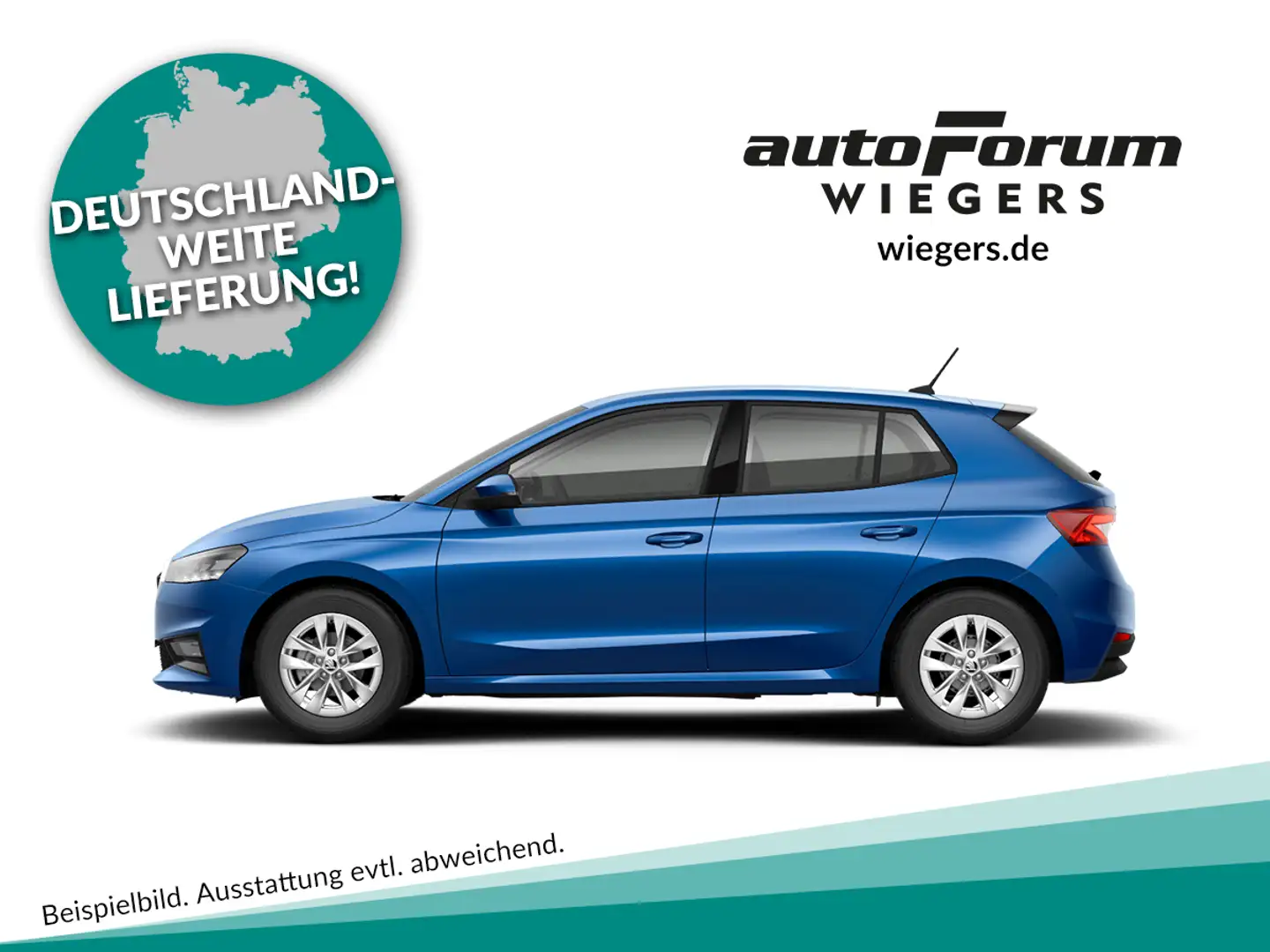 Skoda Fabia Essence 1.0 MPI 59 kW (80 PS) Blau - 2