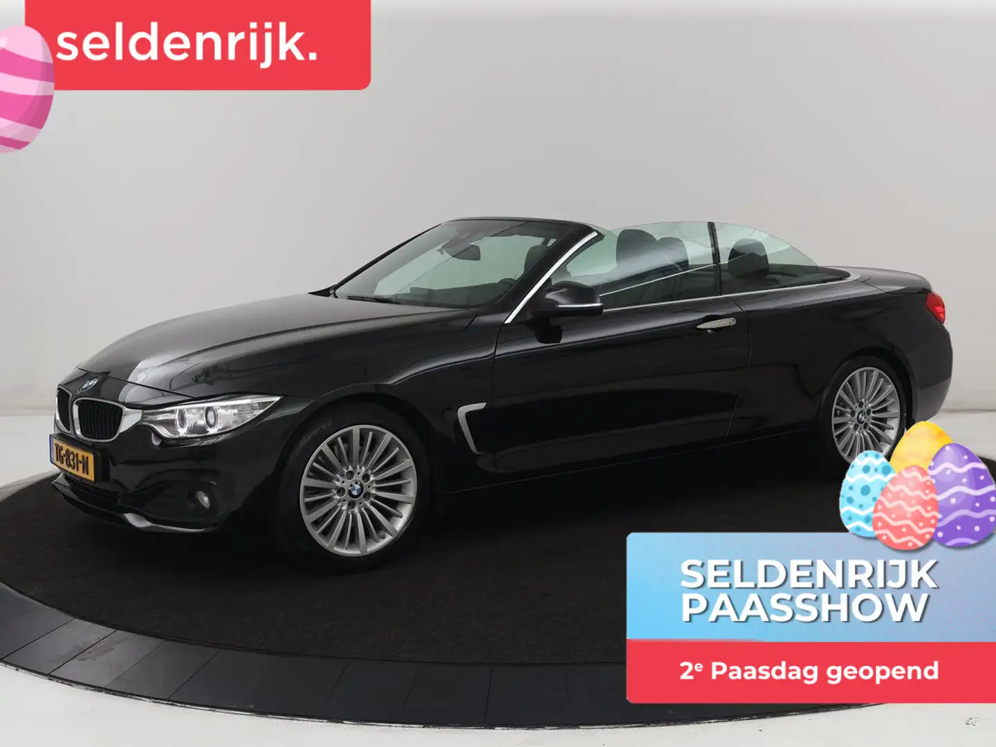 BMW 428 4-serie Cabrio 428i High Executive | Leder | Stoel Negro - 1