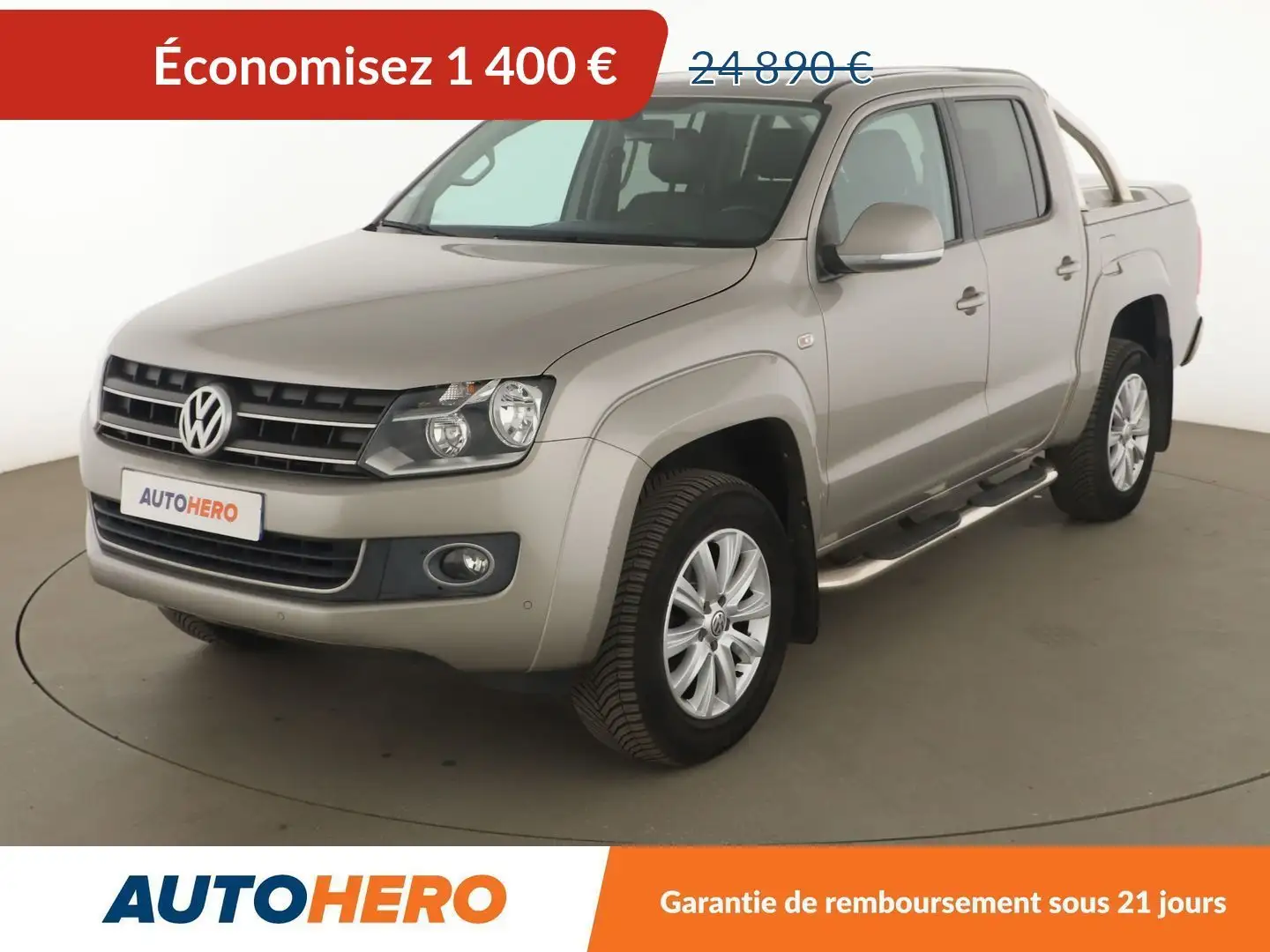 Volkswagen Amarok 2.0 TDI 4WD Highline Auto Beige - 1