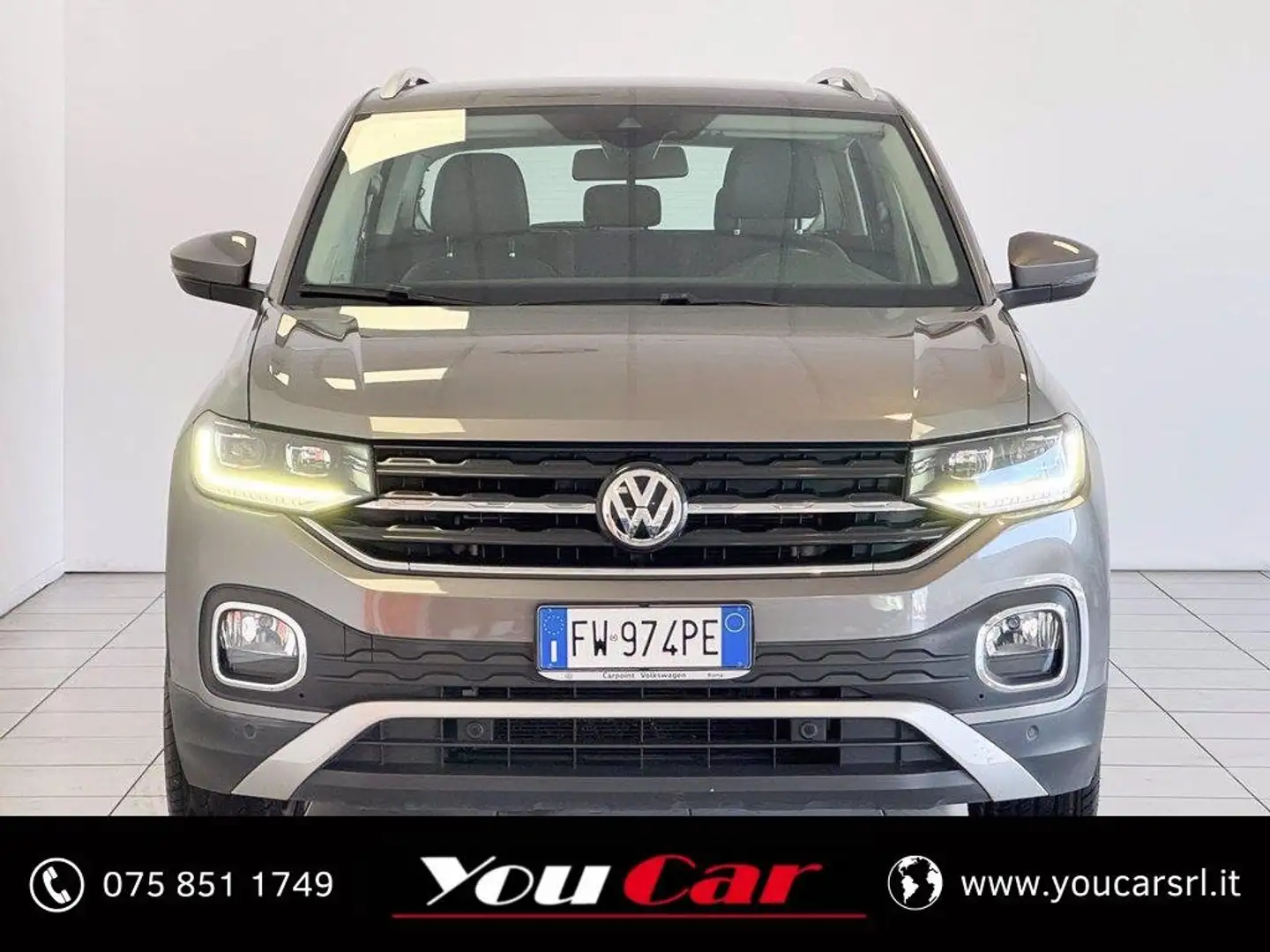Volkswagen T-Cross 1.0 tsi Advanced 115cv Gris - 2