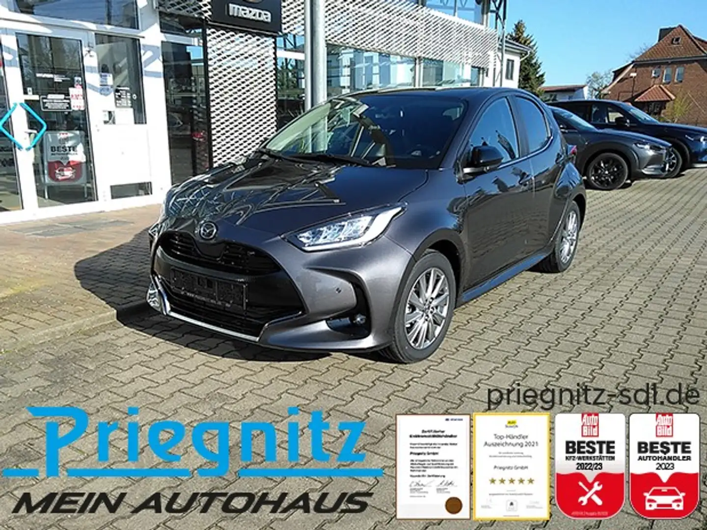 Mazda 2 Hybrid 1.5L VVT-i CVT AL-SELECT Grau - 1