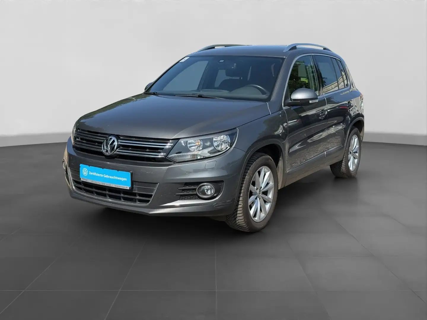 Volkswagen Tiguan 2.0 TDI LOUNGE NAVI AHK KAMERA Gris - 2