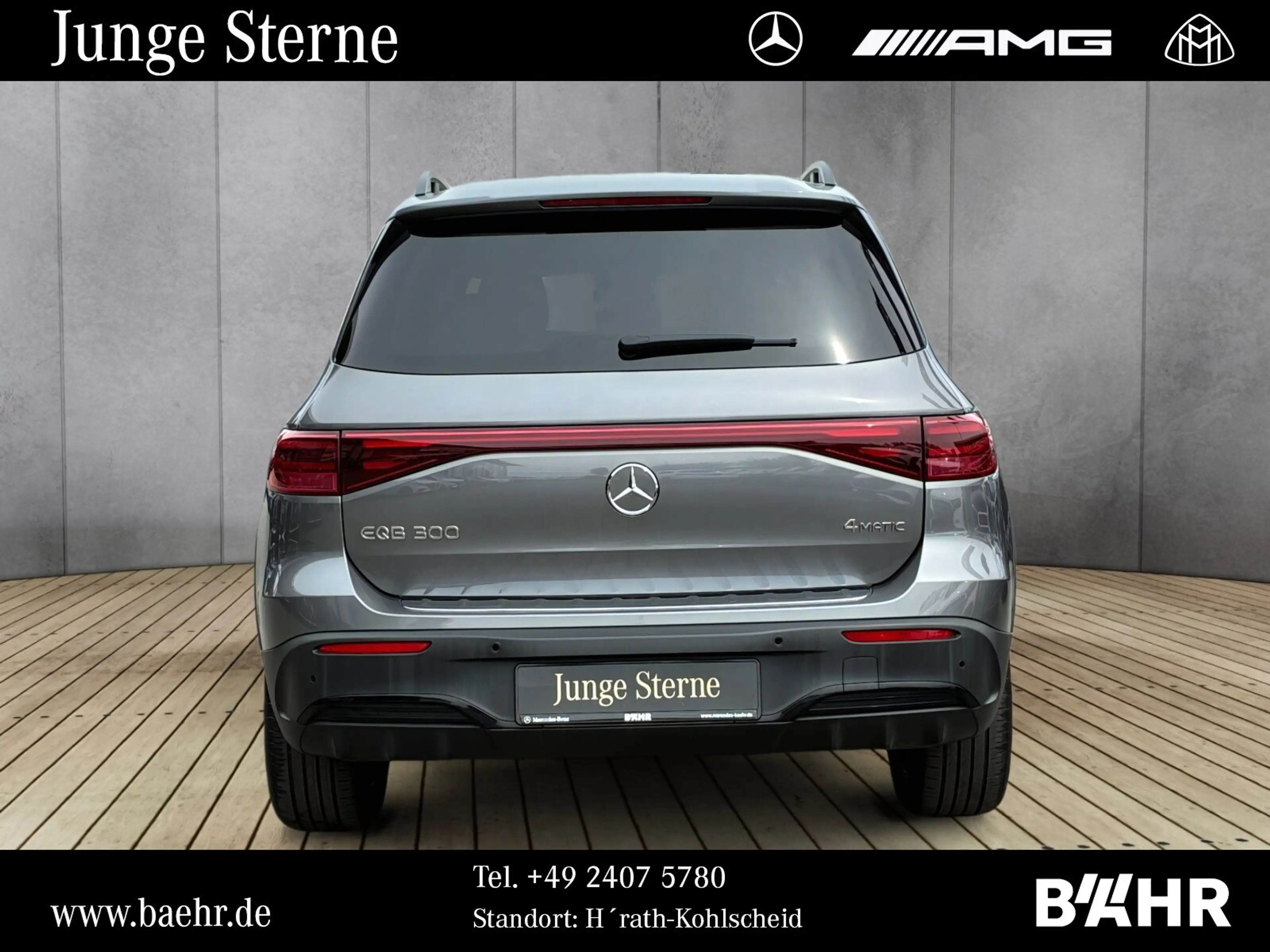 Mercedes-Benz EQB 300 EQB 300 4M AMG+Night/MBUX/LED/Totwinkel/LMR-19" — photo 8