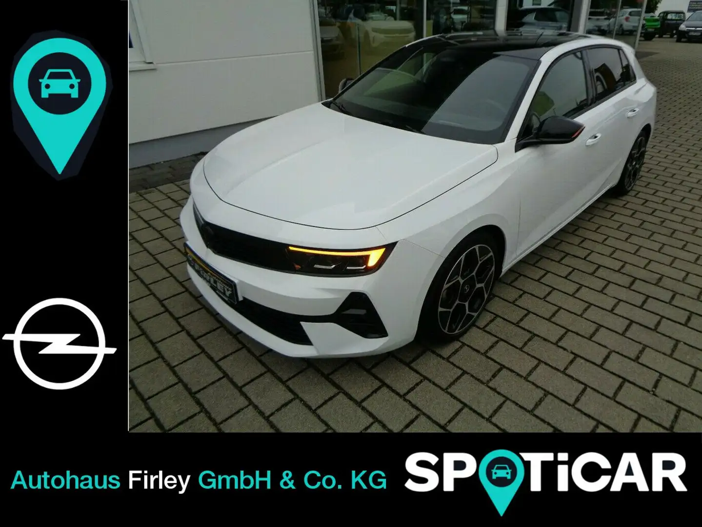 Opel Astra Ultimate Blanc - 1