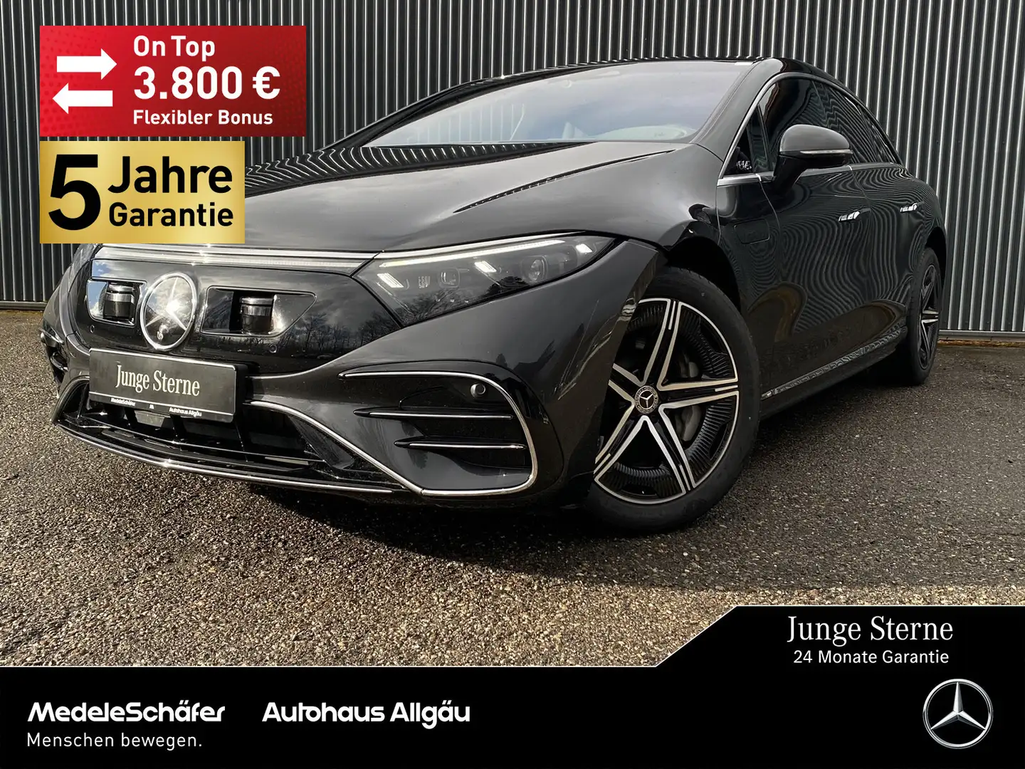 Mercedes-Benz EQS EQS 580 4M AMG 20" MASSAGE Drive-Pilot NP173 LED Grigio - 1