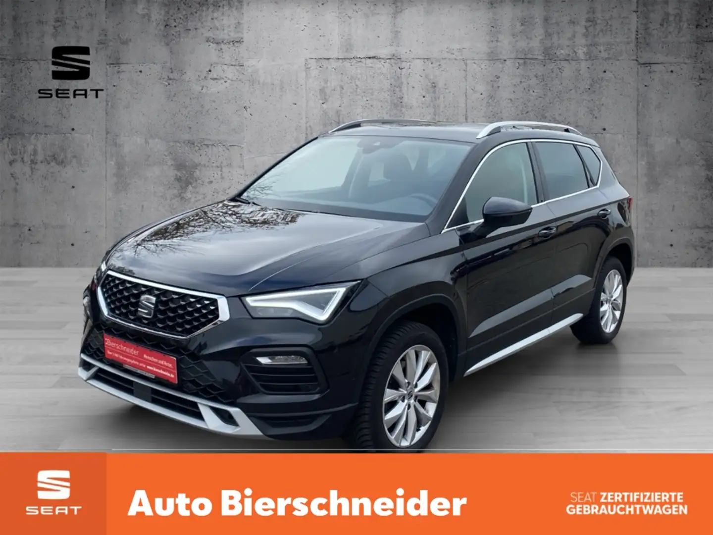 SEAT Ateca 1.5 TSI DSG Xperience ab 279,- EUR mtl. Anzahlung Schwarz - 1