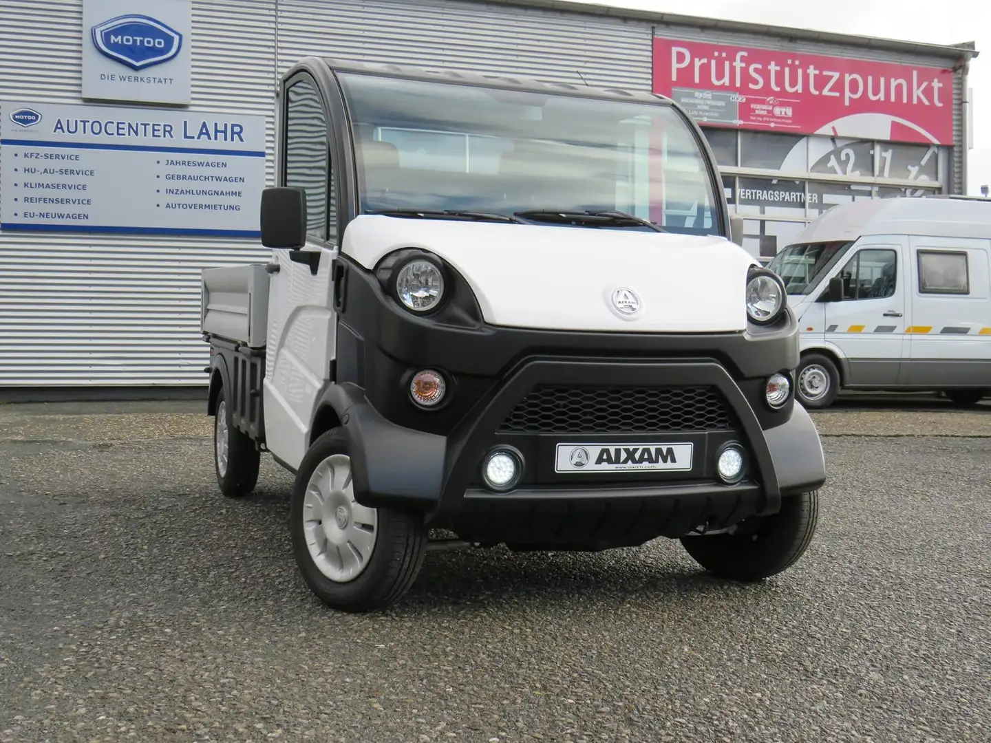 Aixam Pro eTruck 48V Pritsche Automatik Biały - 1